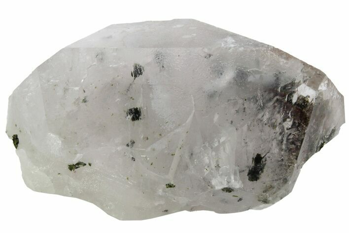 Quartz Crystal with Epidote Inclusions - China #214676